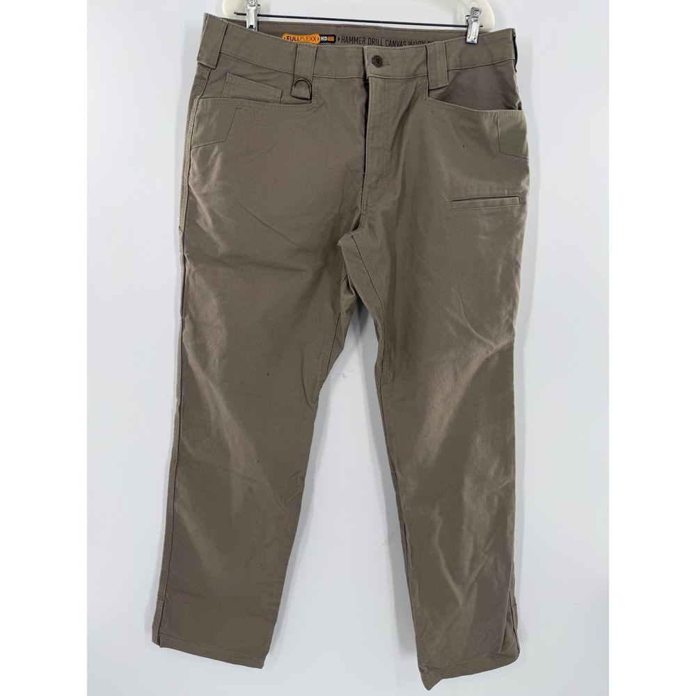 Noble Outfitters Hammer Drill Canvas‎ Work Pants Mens Tobacco Brown FullFlexx HD
